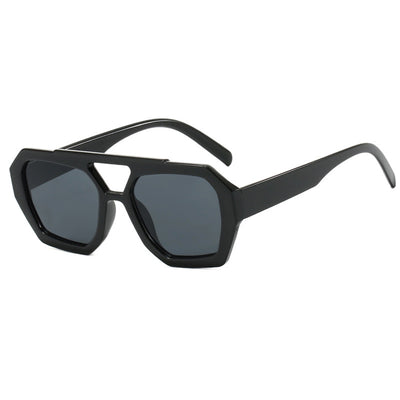 Leopard Print Oversized Sunglasses
