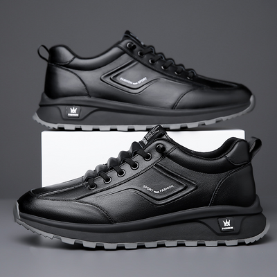 Men's Retro Lace-Up Sneakers