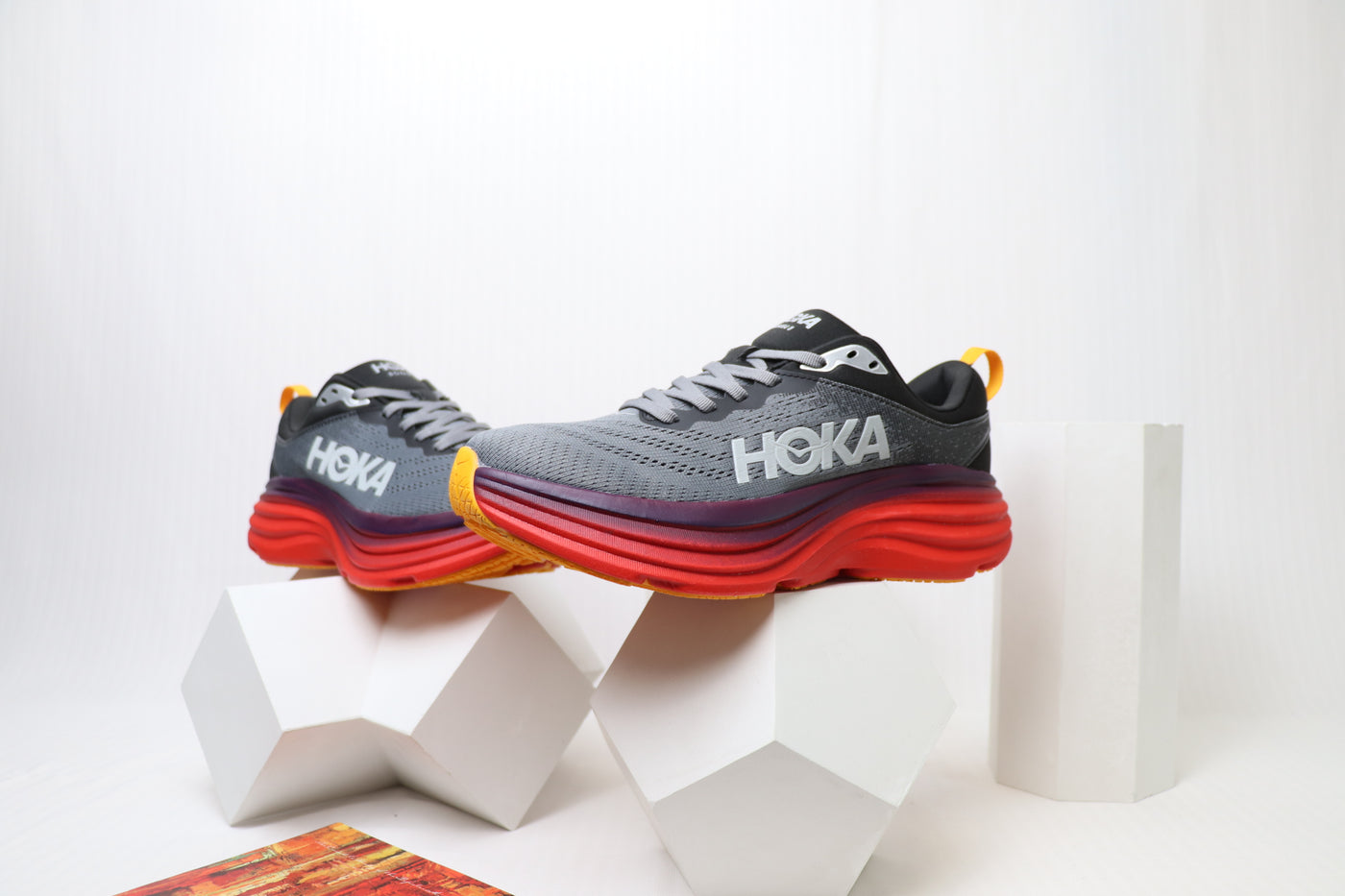 Bondi 8 - HK Unisex Sneakers - Volcanic Ember