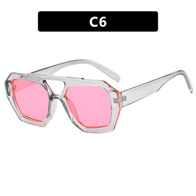 Leopard Print Oversized Sunglasses