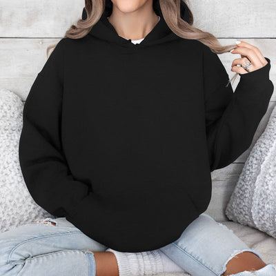 Loose Multi-Color Hooded Sweater
