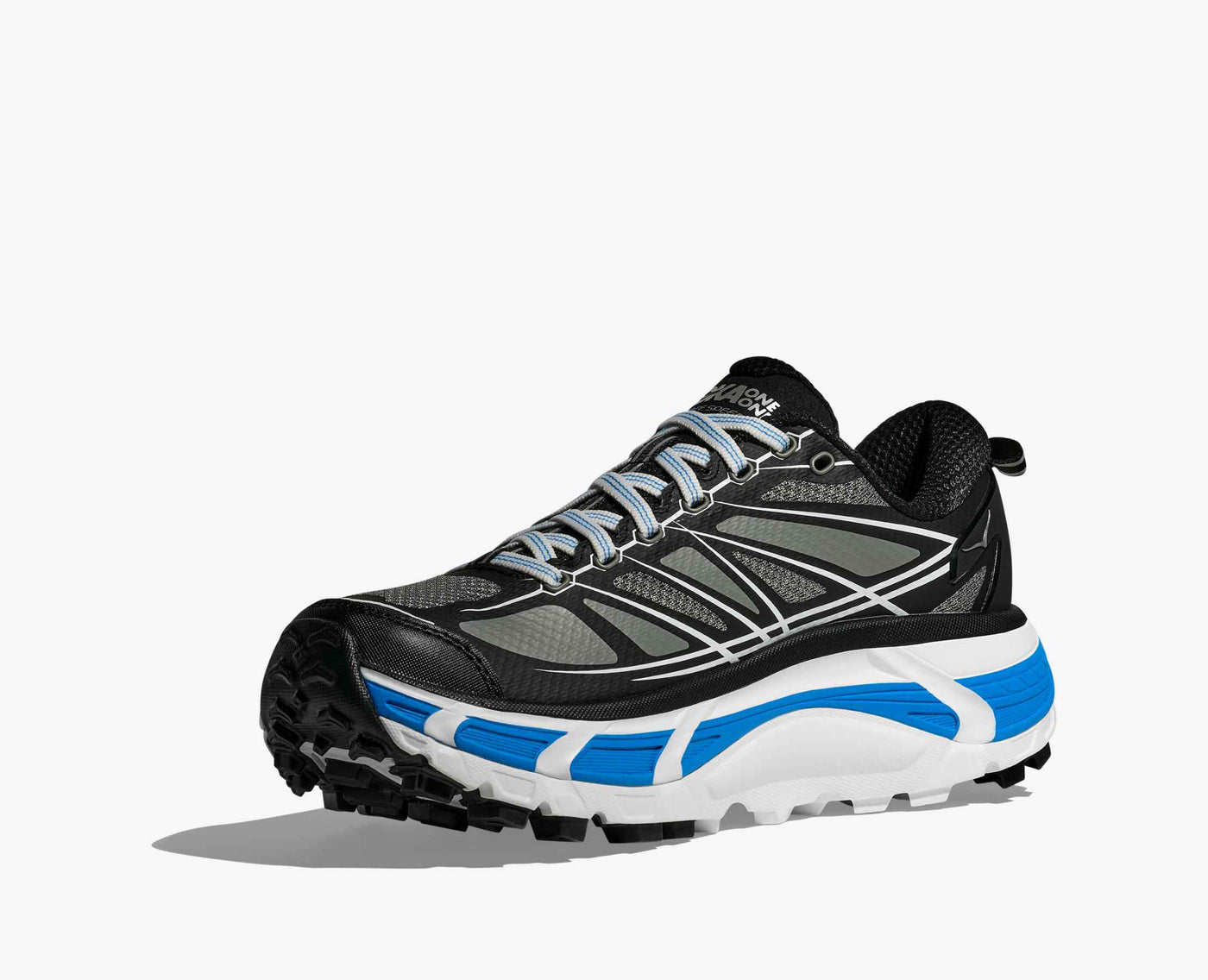 HK® Mafate Speed – Black & White Trail Runners