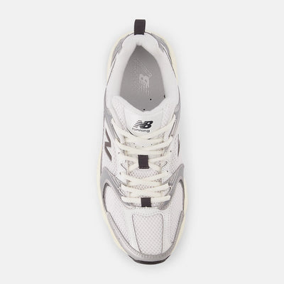 NB 530 - METALLIC SILVER with BLACK CEMENT